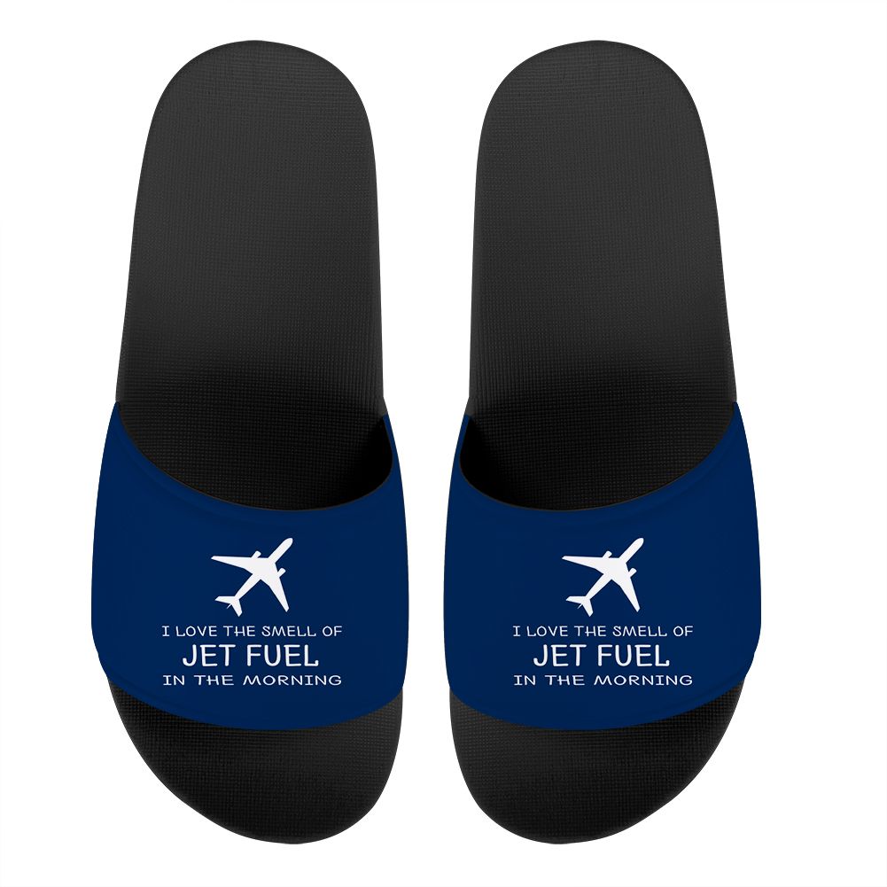 I Love The Smell Of Jet Fuel In The Morning Designed Sport Slippers