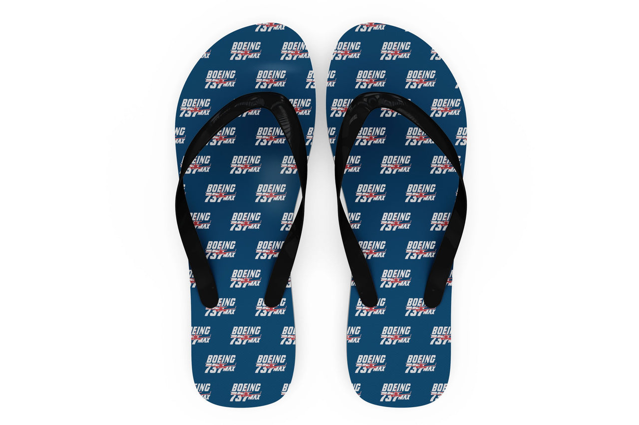 Amazing 737 Max Designed Slippers (Flip Flops)
