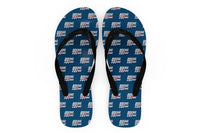 Thumbnail for Amazing 737 Max Designed Slippers (Flip Flops)