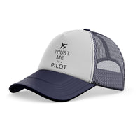 Thumbnail for Trust Me I'm a Pilot 2 Designed Trucker Caps & Hats