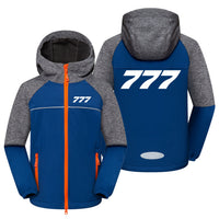 Thumbnail for 777 Flat Text Designed Children Polar Style Jackets