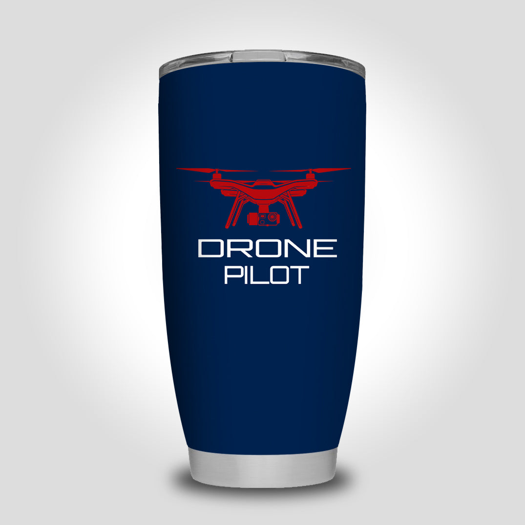 Drone Pilot Designed Tumbler Travel Mugs