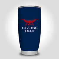 Thumbnail for Drone Pilot Designed Tumbler Travel Mugs