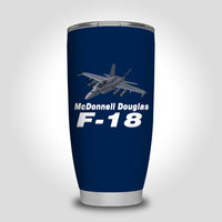 Thumbnail for The McDonnell Douglas F18 Designed Tumbler Travel Mugs