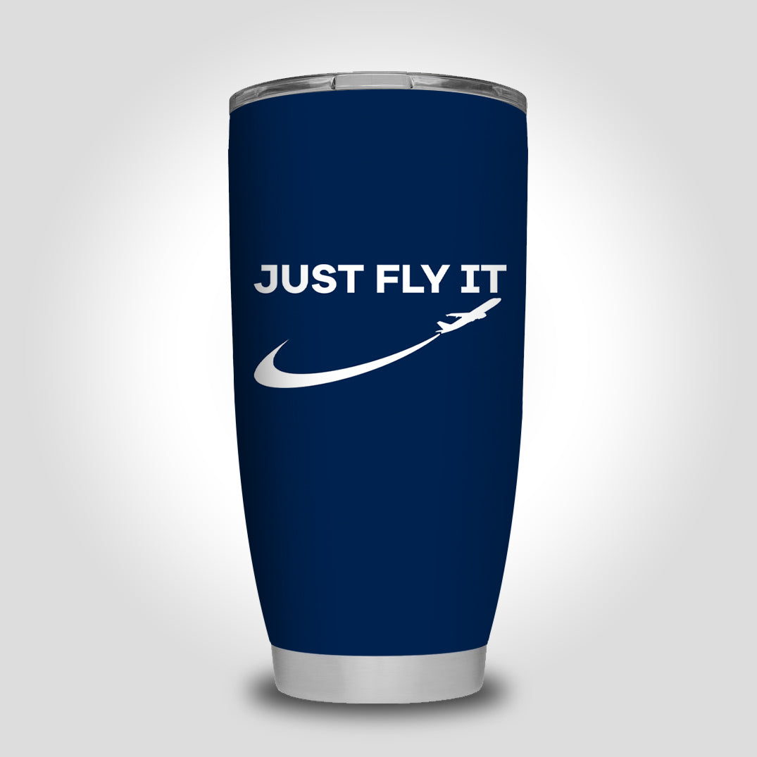 Just Fly It 2 Designed Tumbler Travel Mugs