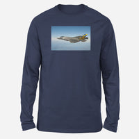 Thumbnail for Cruising Fighter Jet 35 Designed Long-Sleeve T-Shirts