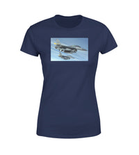 Thumbnail for Two Fighter Jets  Designed Women T-Shirts