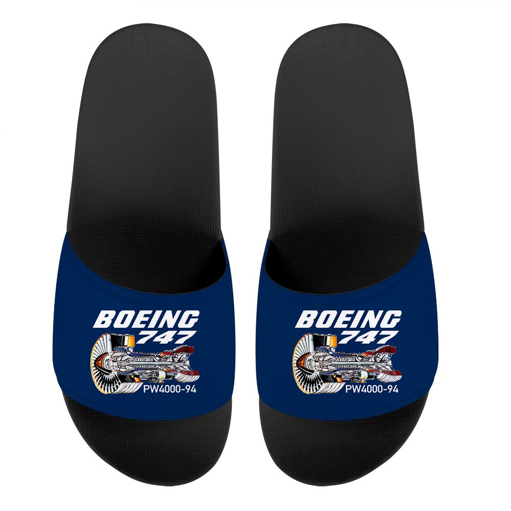 Boeing 747 & PW4000-94 Engine Designed Sport Slippers