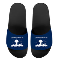Thumbnail for Air Traffic Controllers - We Rule The Sky Designed Sport Slippers