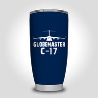 Thumbnail for GlobeMaster C-17 & Plane Designed Tumbler Travel Mugs