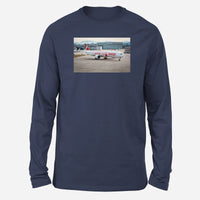 Thumbnail for Boeing 777 Swiss Foto Designed Long-Sleeve T-Shirts