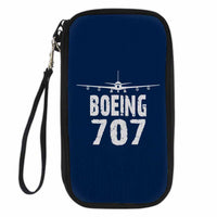 Thumbnail for Boeing 707 & Plane Designed Travel Cases & Wallets