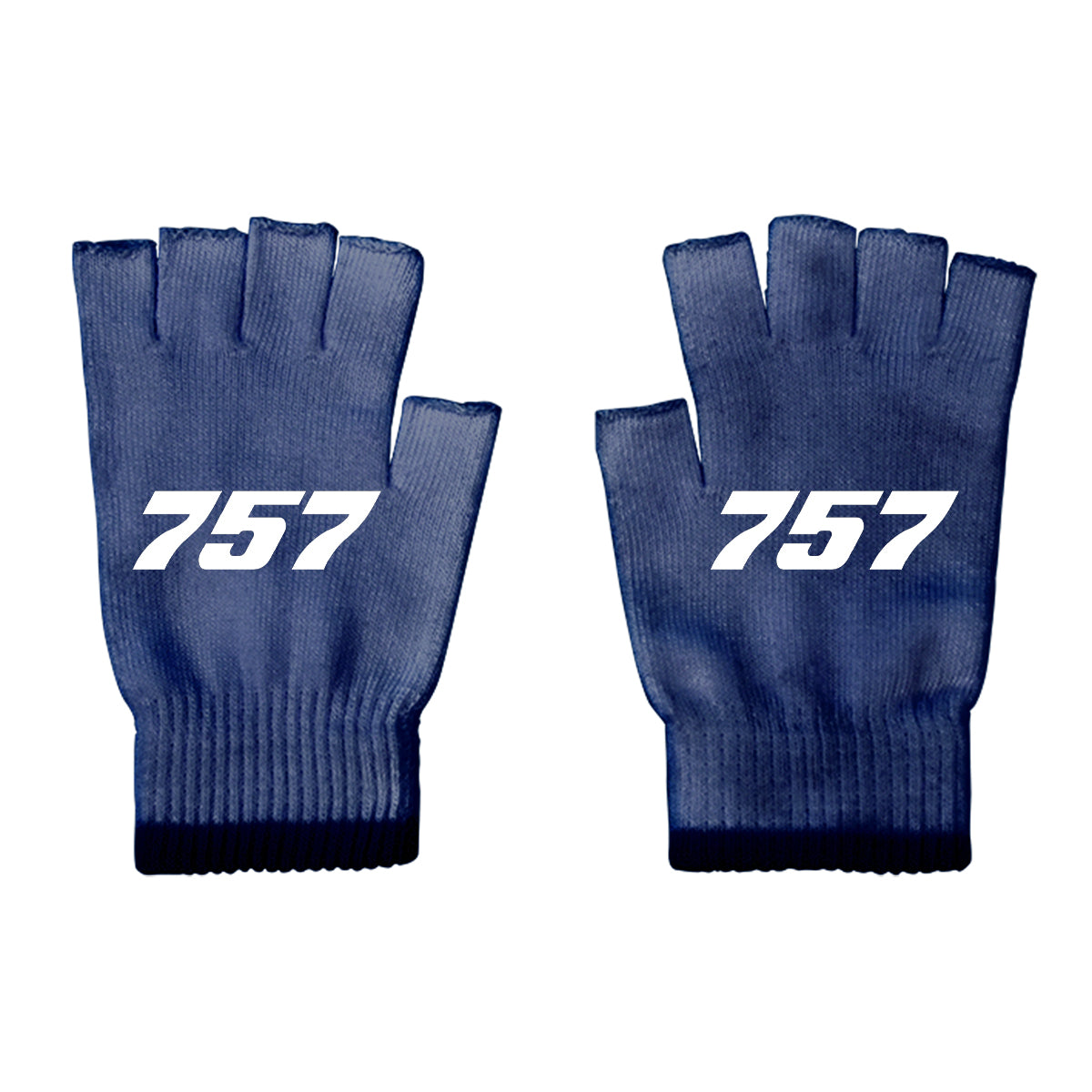 757 Flat Text Designed Cut Gloves