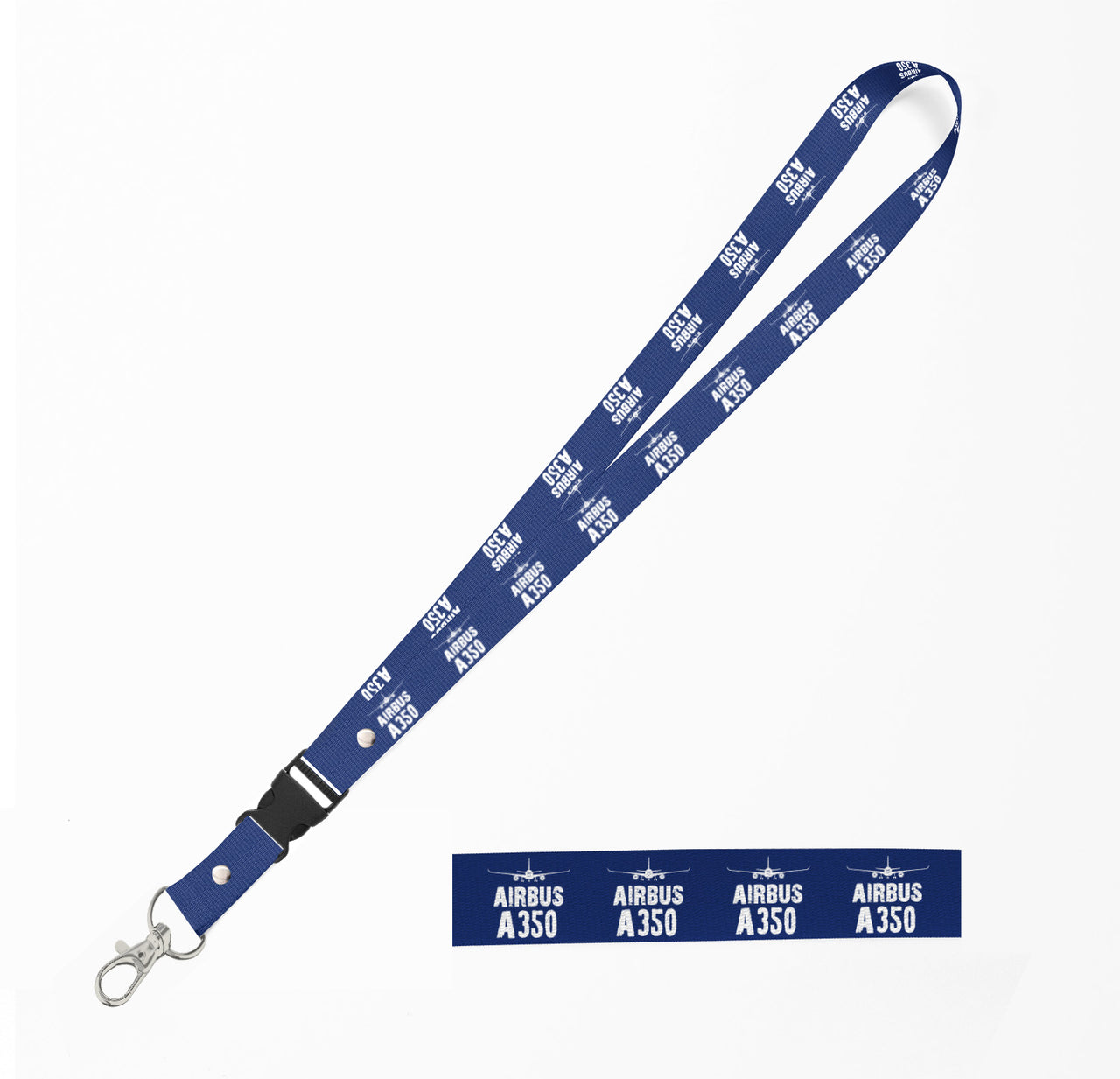 Airbus A350 & Plane Designed Detachable Lanyard & ID Holders