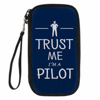 Thumbnail for Trust Me I'm a Pilot Designed Travel Cases & Wallets