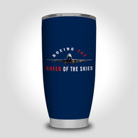 Thumbnail for Boeing 747 Queen of the Skies Designed Tumbler Travel Mugs