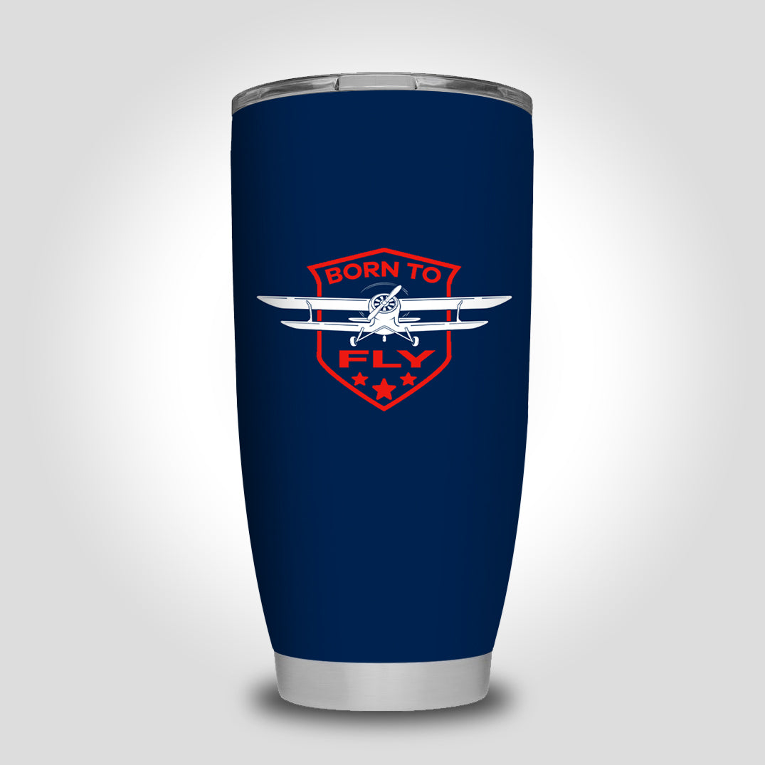 Born To Fly Designed Designed Tumbler Travel Mugs