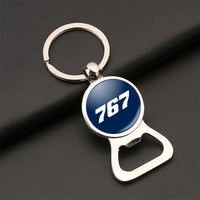Thumbnail for 767 Flat Text Designed Bottle Opener Key Chains