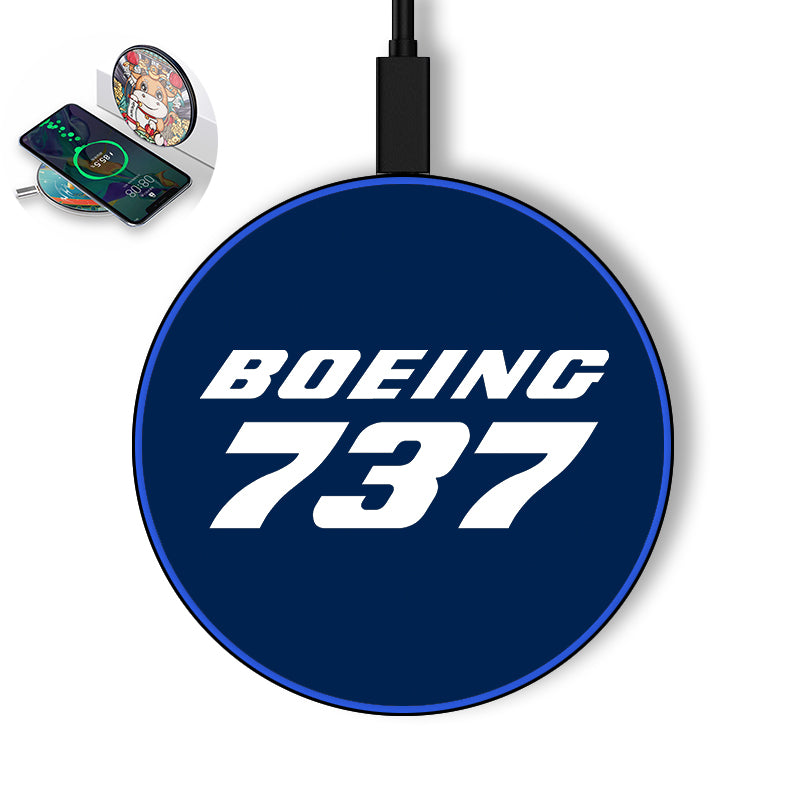 Boeing 737 & Text Designed Wireless Chargers