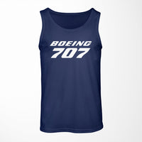 Thumbnail for Boeing 707 & Text Designed Tank Tops