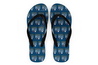 Thumbnail for Jet Fuel Only Designed Slippers (Flip Flops)