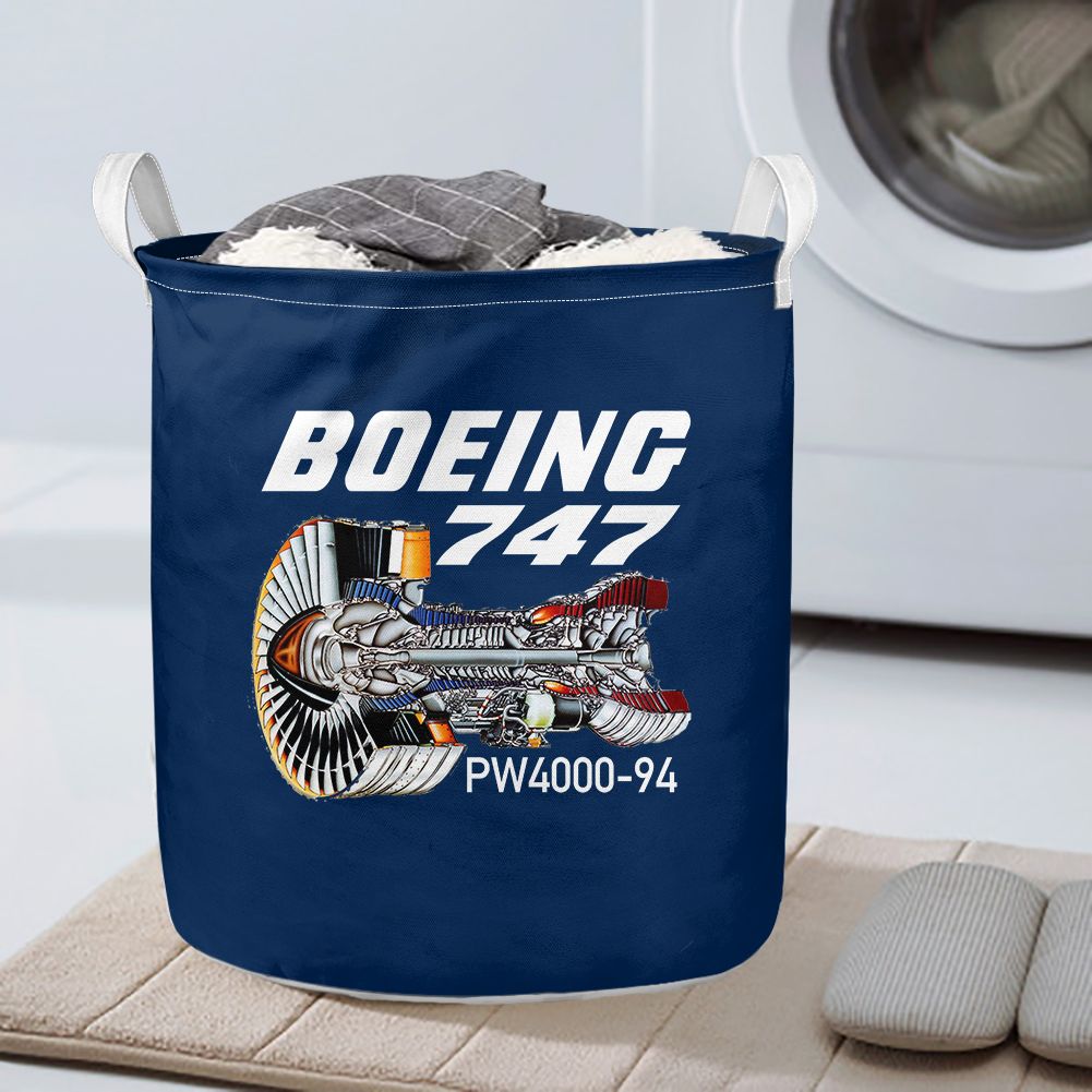 Boeing 747 & PW4000-94 Engine Designed Laundry Baskets