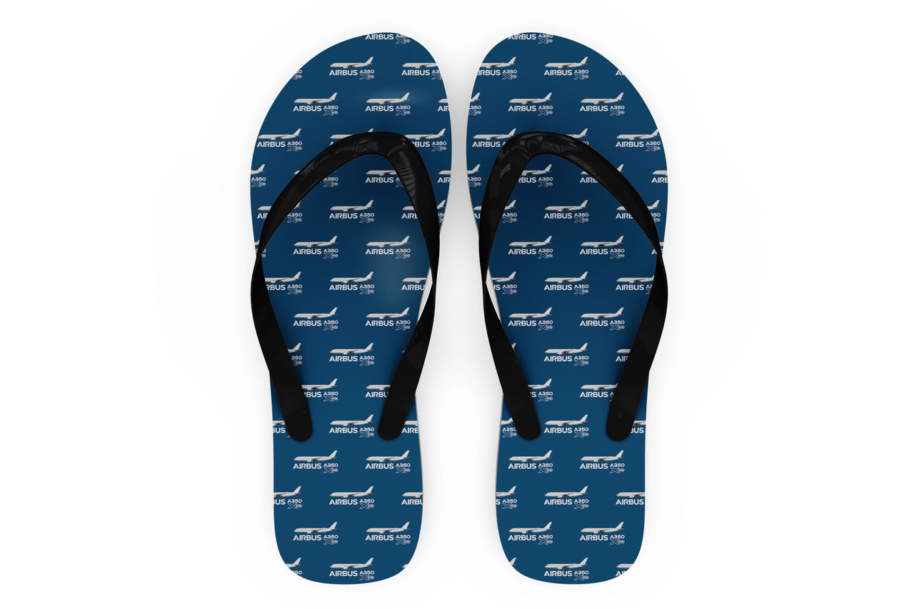 The Airbus A350 WXB Designed Slippers (Flip Flops)