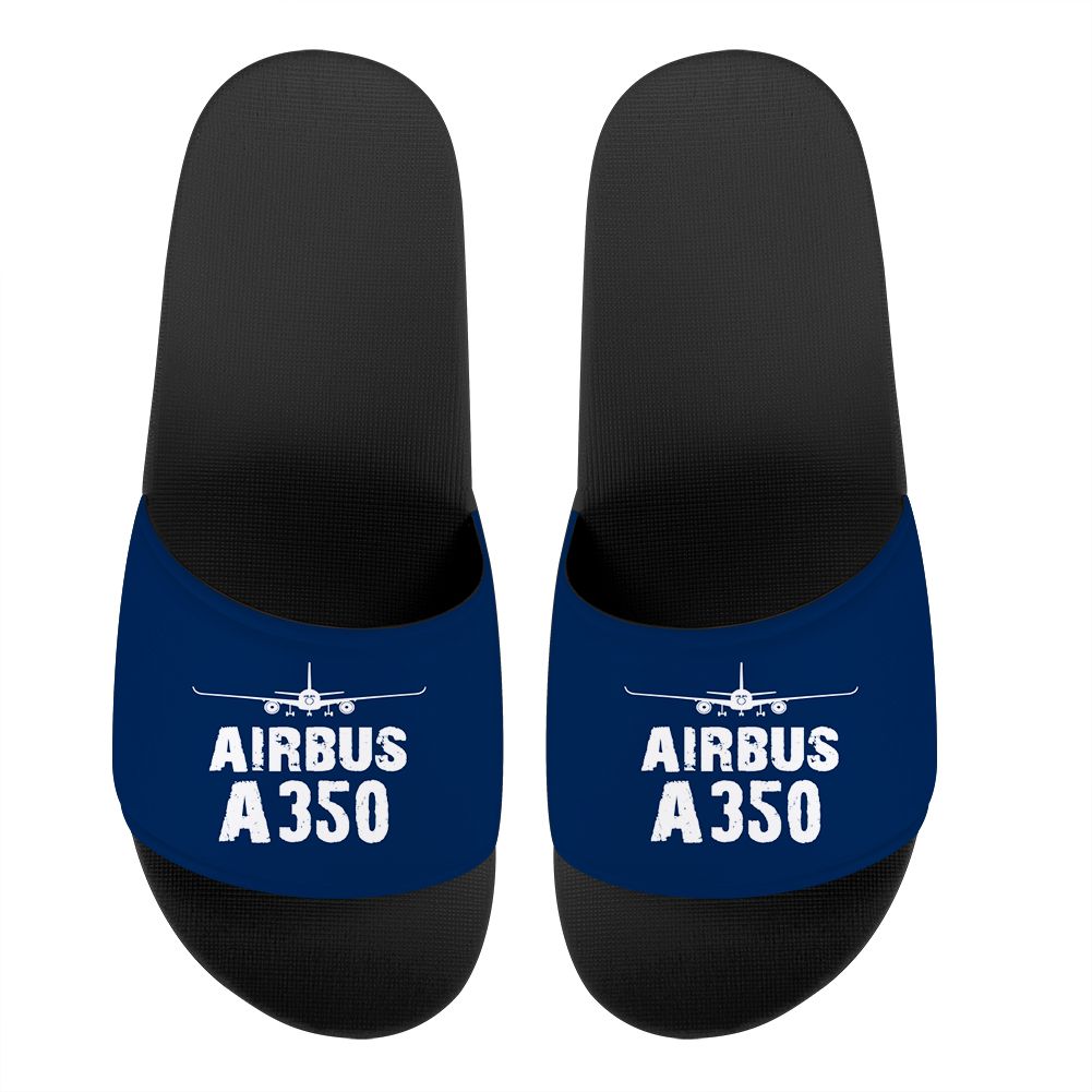 Airbus A350 & Plane Designed Sport Slippers