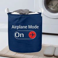 Thumbnail for Airplane Mode On Designed Laundry Baskets