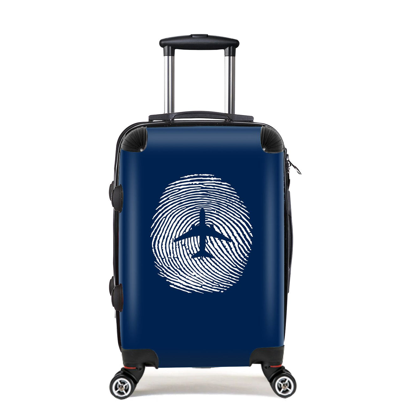 Aviation Finger Print Designed Cabin Size Luggages