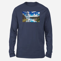 Thumbnail for Amazing Scenary & Sea Planes Designed Long-Sleeve T-Shirts