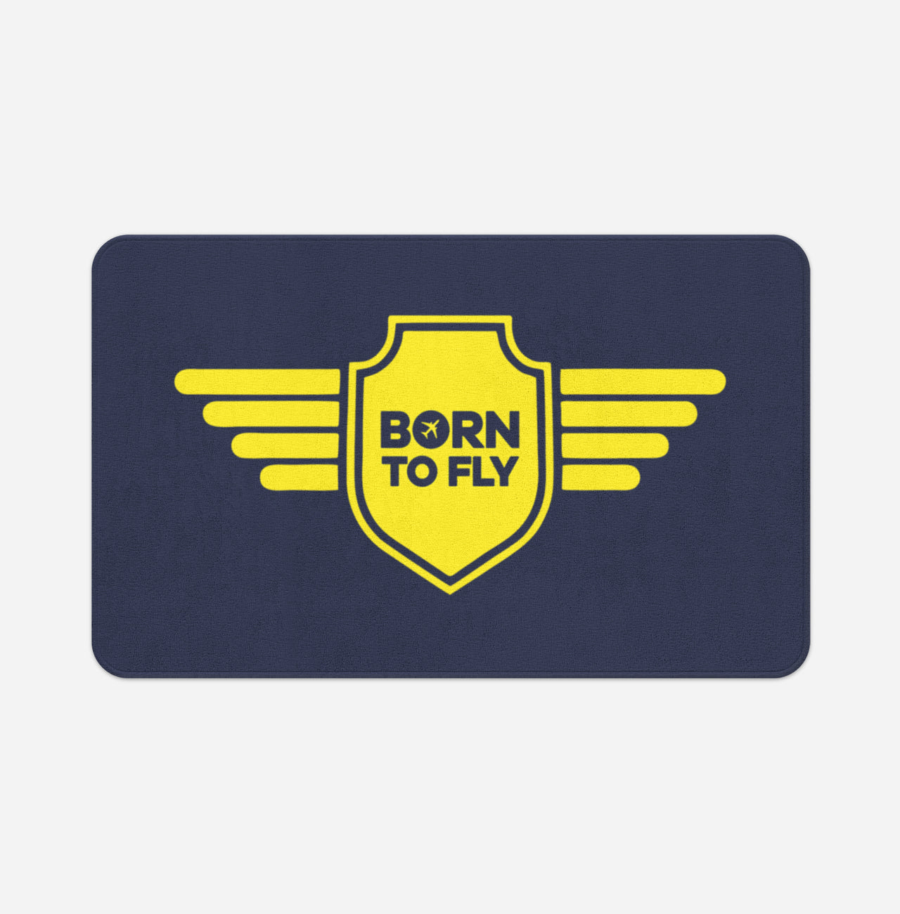 Born To Fly & Badge Designed Bath Mats