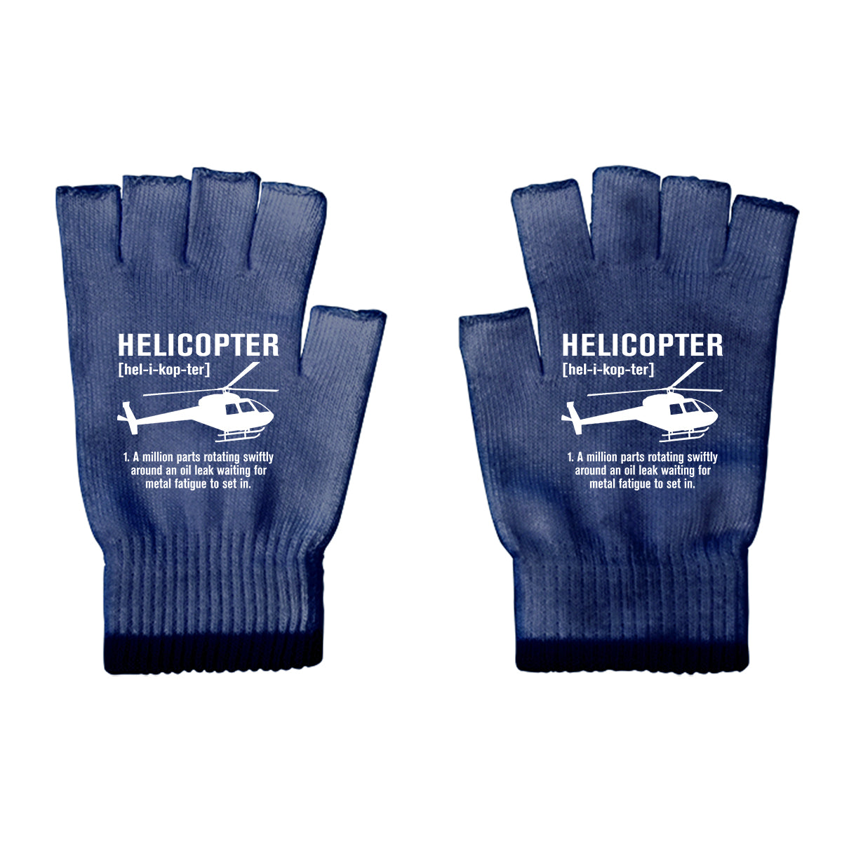 Helicopter [Noun] Designed Cut Gloves