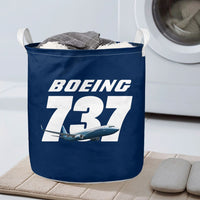 Thumbnail for Super Boeing 737+Text Designed Laundry Baskets