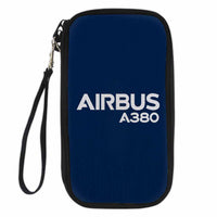 Thumbnail for Airbus A380 & Text Designed Travel Cases & Wallets