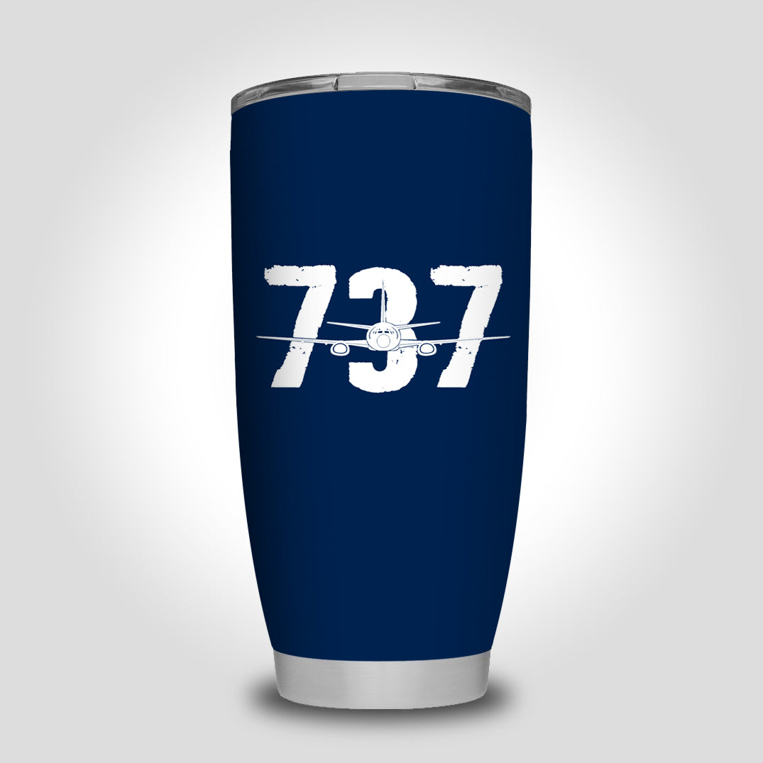 Boeing 737 Designed Designed Tumbler Travel Mugs