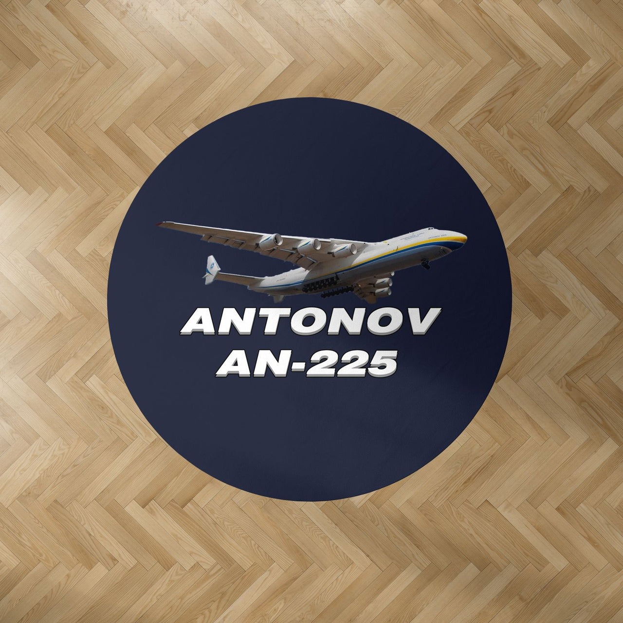 Antonov AN-225 (15) Designed Carpet & Floor Mats (Round)
