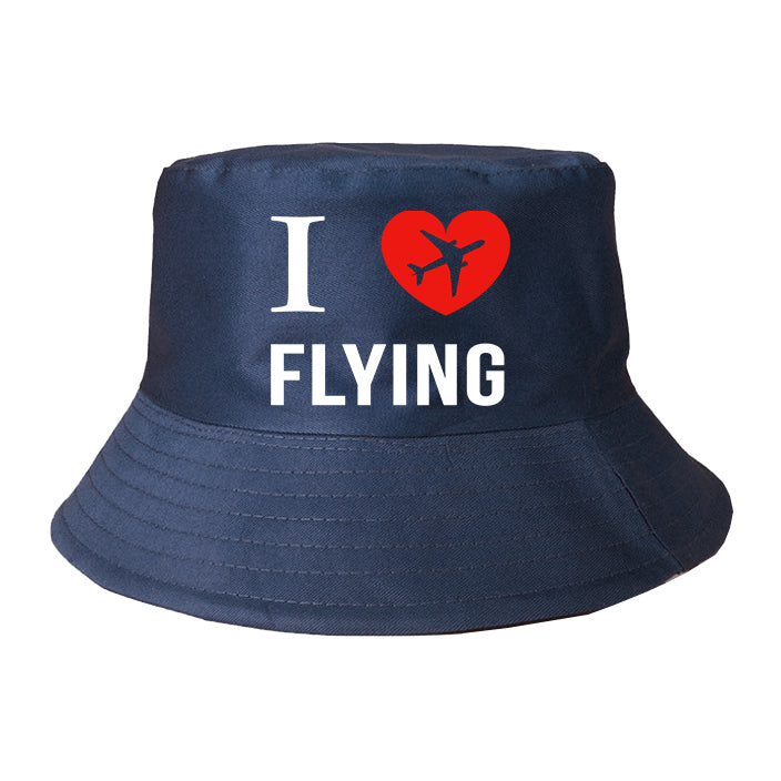 I Love Flying Designed Summer & Stylish Hats