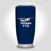Thumbnail for The Cessna 172 Designed Tumbler Travel Mugs