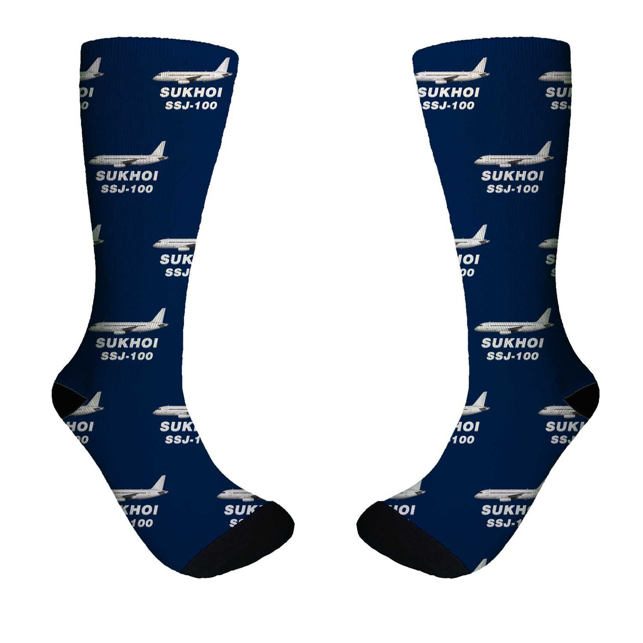 Sukhoi Superjet 100 Designed Socks