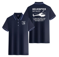 Thumbnail for Helicopter [Noun] Designed Stylish Polo T-Shirts (Double-Side)