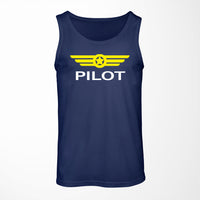 Thumbnail for Pilot & Badge Designed Tank Tops