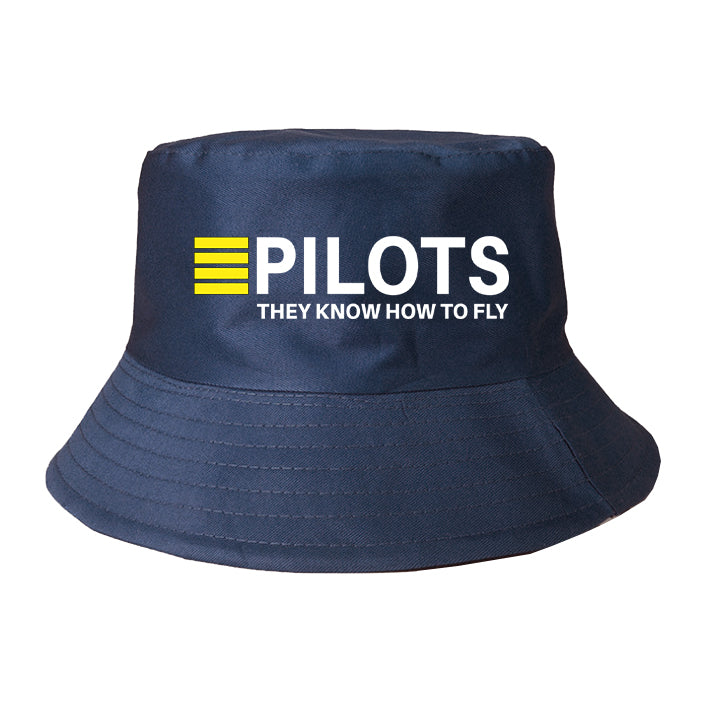 Pilots They Know How To Fly Designed Summer & Stylish Hats