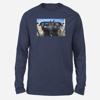 Thumbnail for Cessna 172 Cockpit Designed Long-Sleeve T-Shirts
