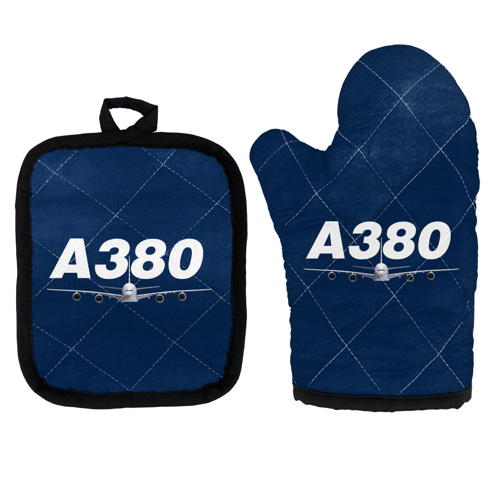 Super Airbus A380 Designed Kitchen Glove & Holder