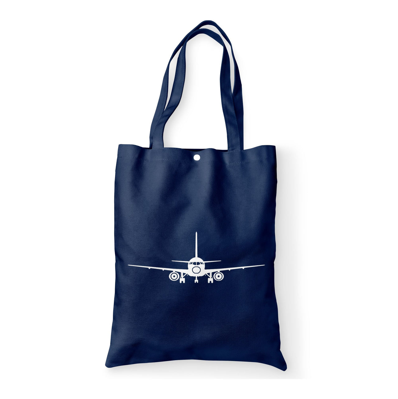 Sukhoi Superjet 100 Silhouette Designed Tote Bags