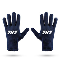 Thumbnail for 787 Flat Text Designed Gloves