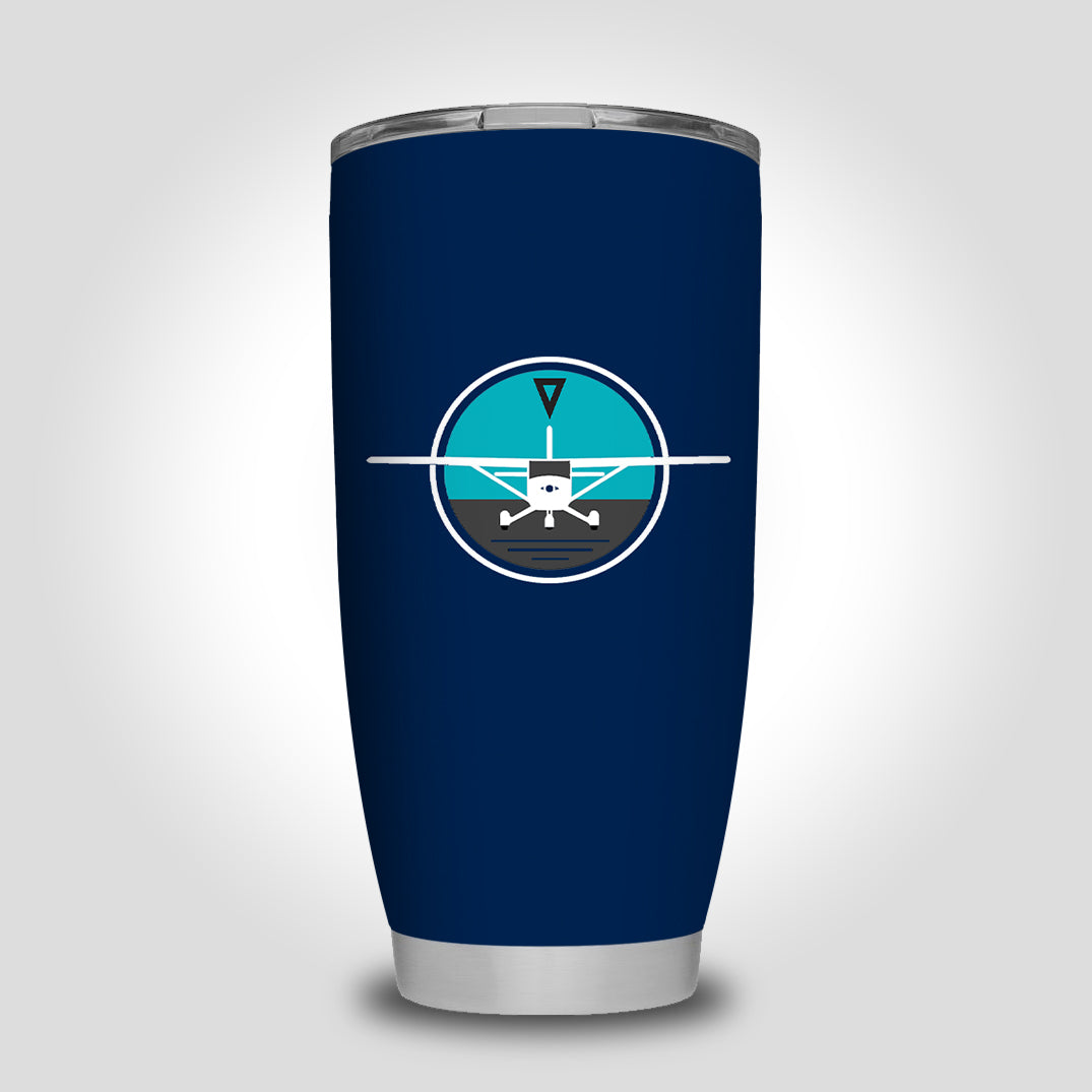 Cessna & Gyro Designed Tumbler Travel Mugs
