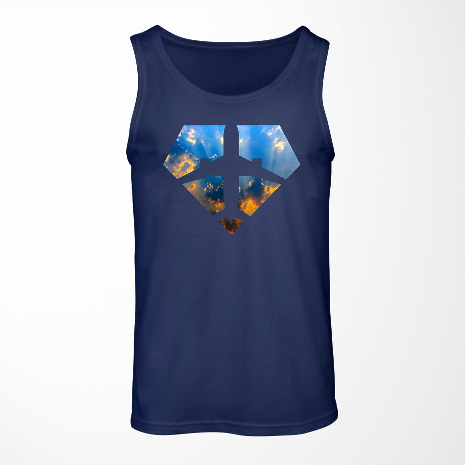 Supermen of The Skies (Sunrise) Designed Tank Tops