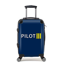 Thumbnail for Pilot & Stripes (3 Lines) Designed Cabin Size Luggages